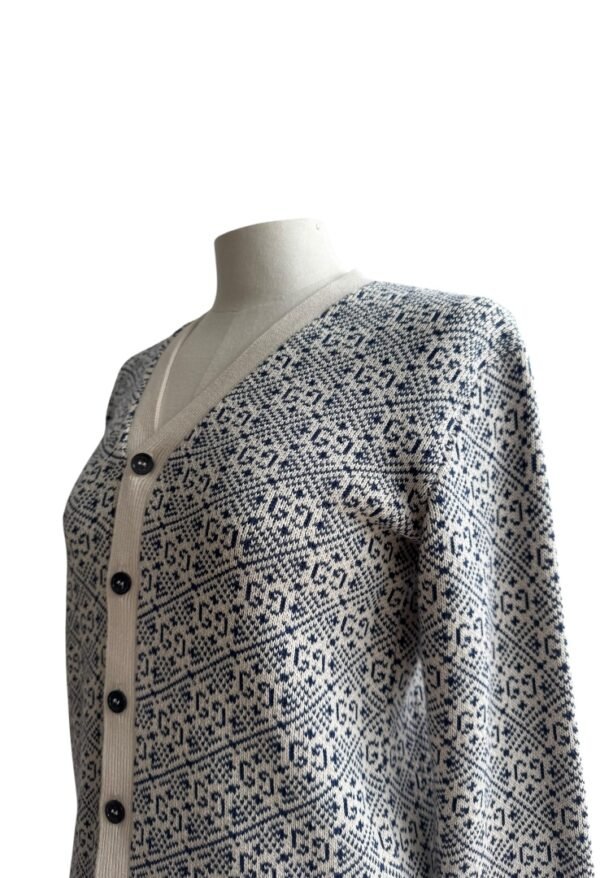 GUCCI - CARDIGAN ALLOVER JAQUARD - Image 3